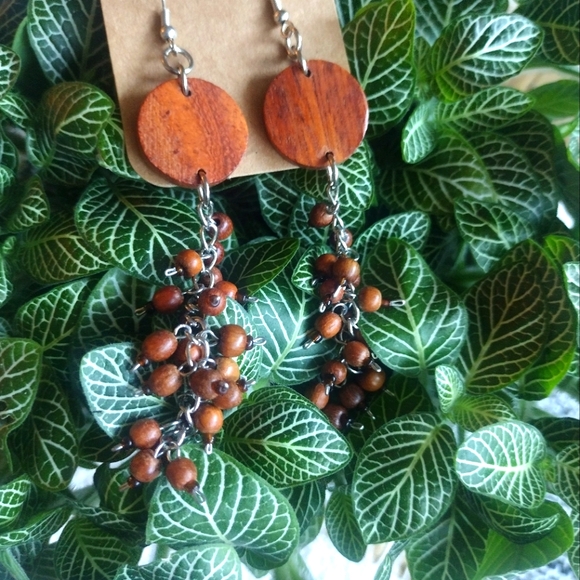 Hand Crafted Jewelry - 3/ $20 Gorgeous Handcrafted Wooden Earrings